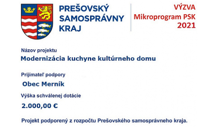 Fotka - Modernizácia kuchyne kulturného domu
