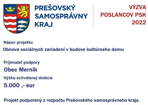 Fotka - Obnova sociálnych zariadení v budove kulturného domu