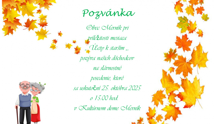 Fotka - Október - mesiac úcty k starším
